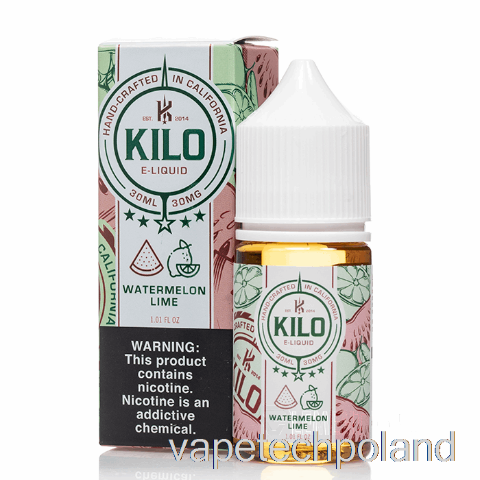 Vape Shop Warszawa Arbuz Limonka - Kilo Soli Regeneracyjnej - 30ml 30mg